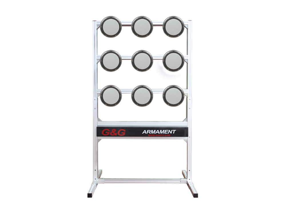 9宮格第二代電子鋼靶(可見光版)(未含計時器)