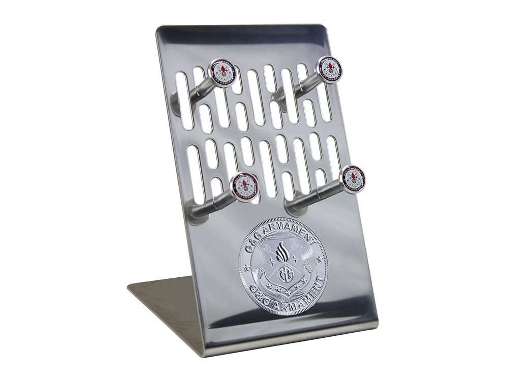 L Shape Pistol Display Stand